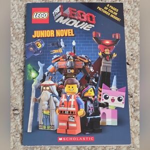 LEGO Movie Junior Novel - Red, Blue, Black, White
